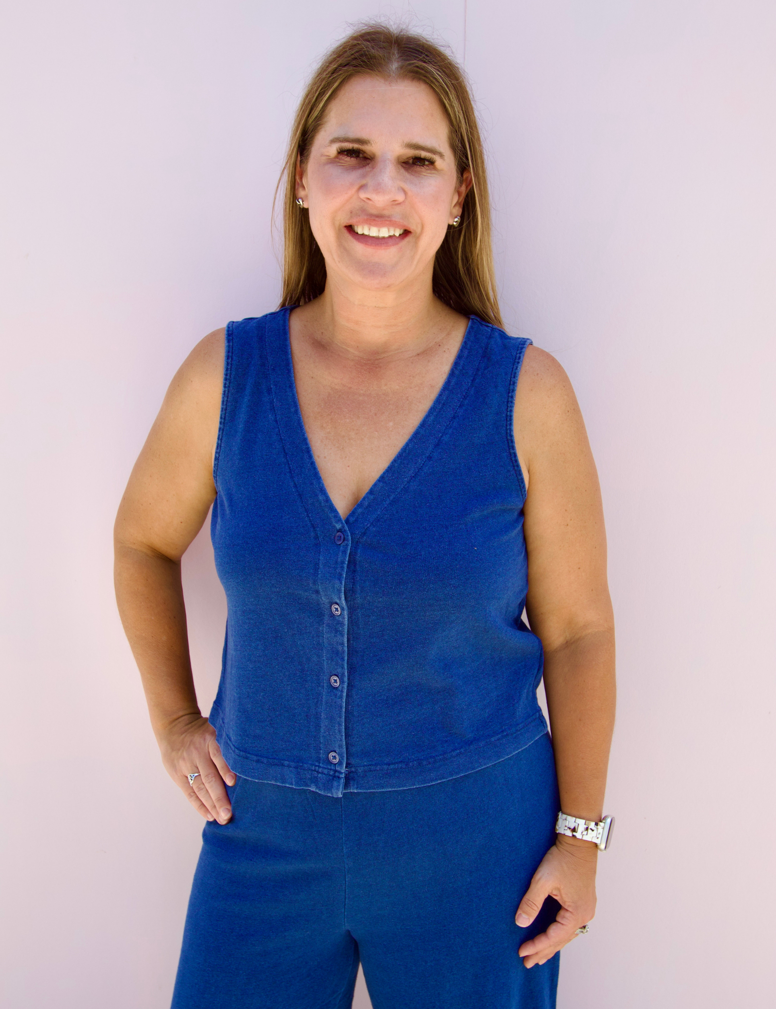 Z Supply | Solace Jersey Denim Top