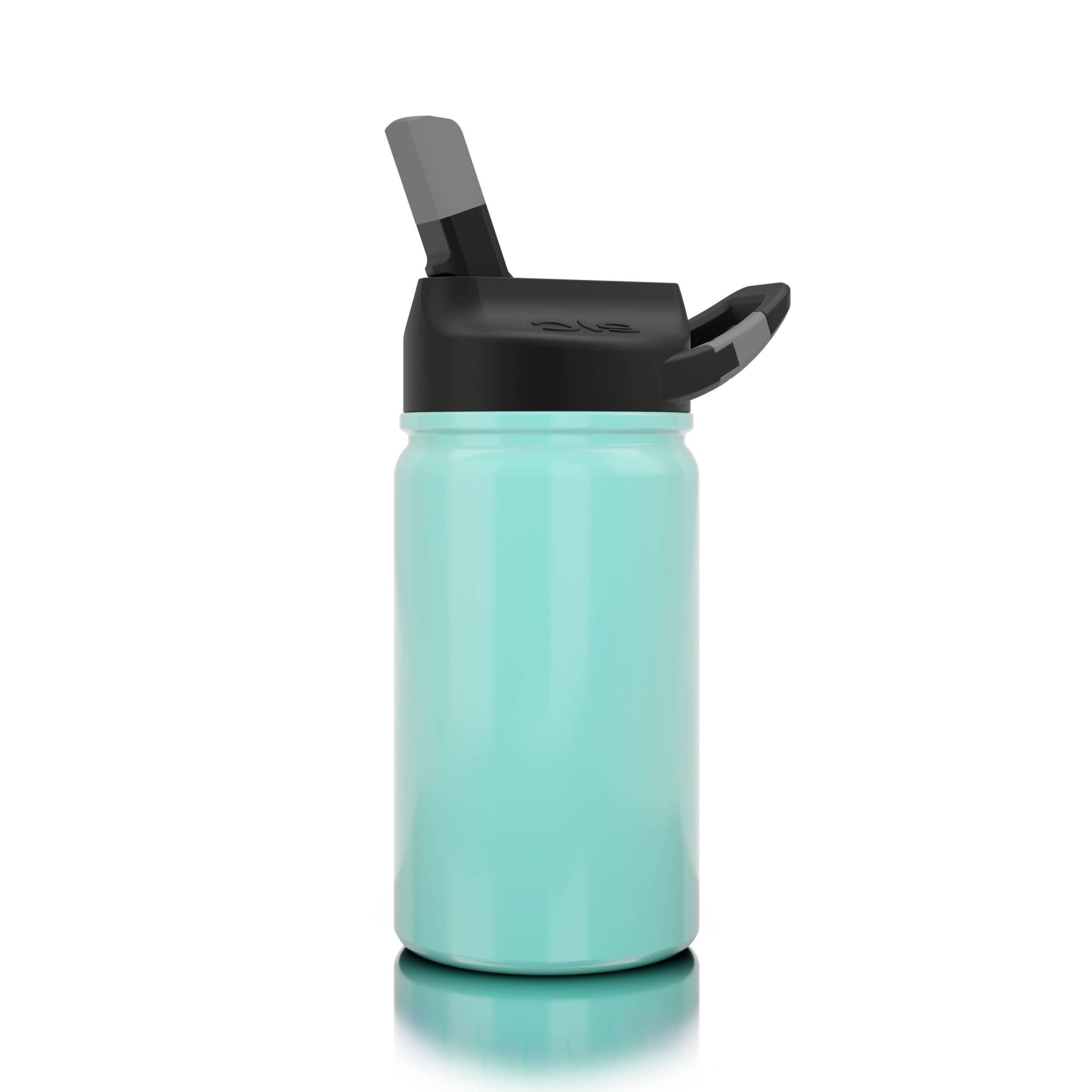 12 oz lil SIC Seafoam Blue Stainless Steel Kids Water Bottle - Pep & Punch