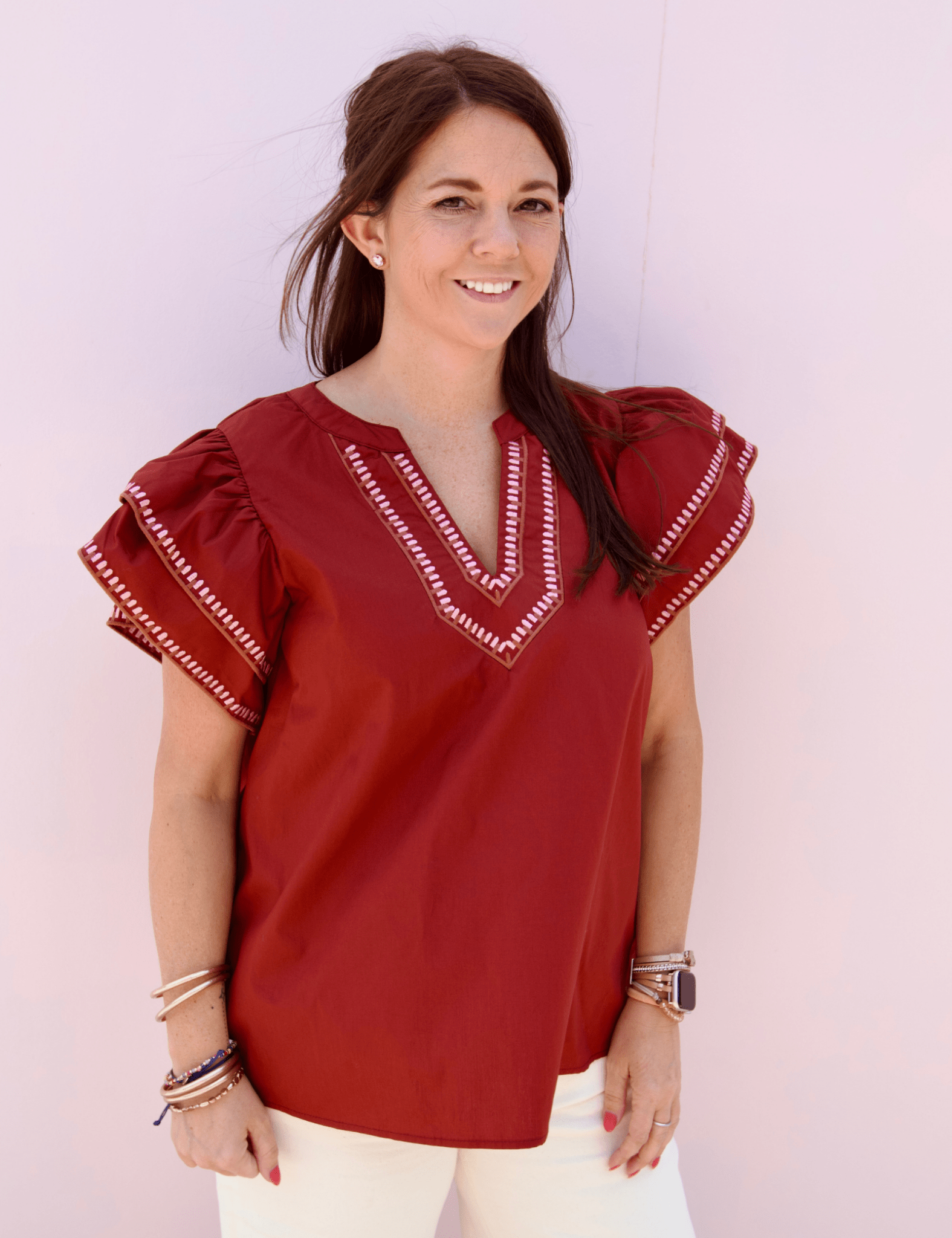 Aster Short Sleeve Top - Pep & Punch