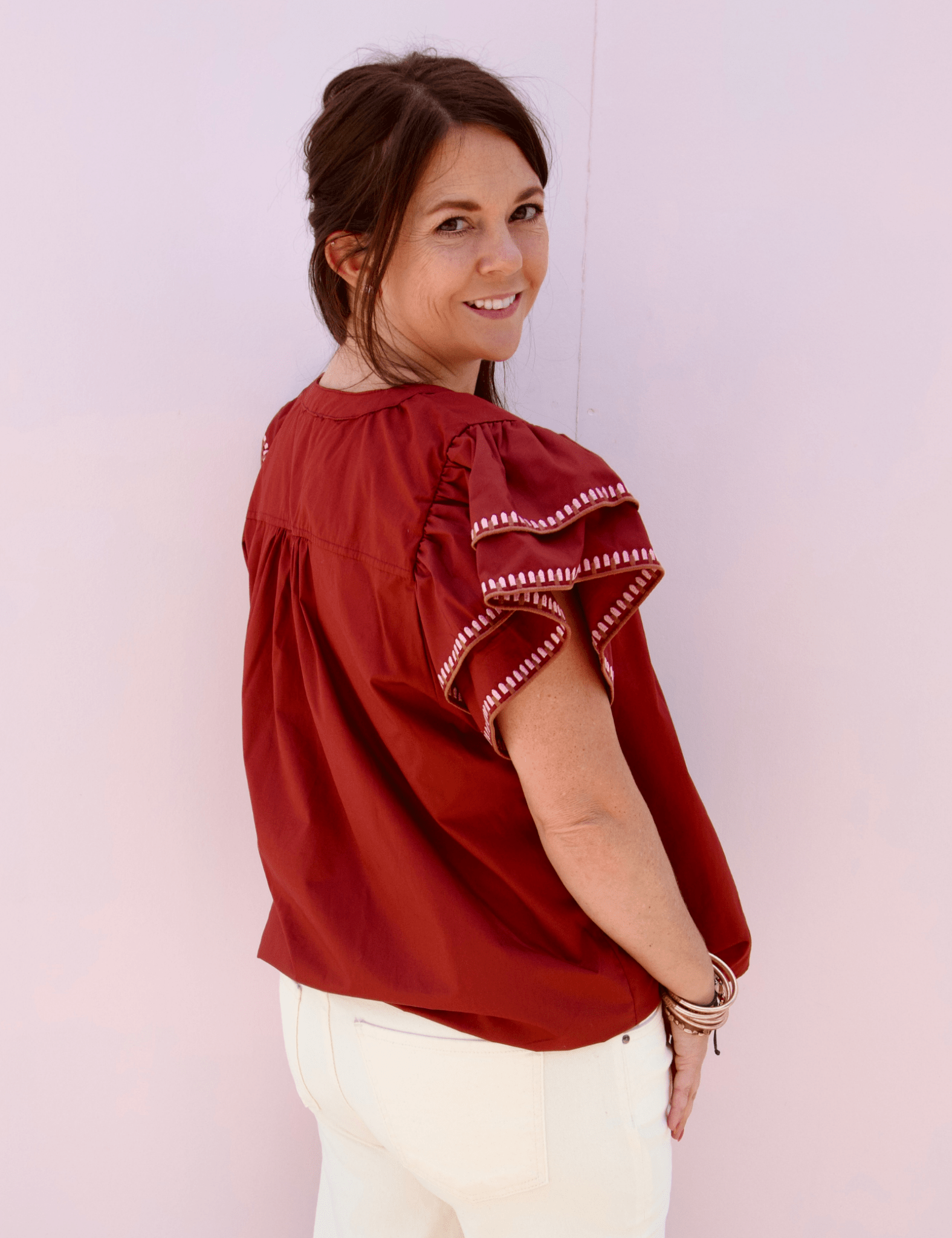 Aster Short Sleeve Top - Pep & Punch