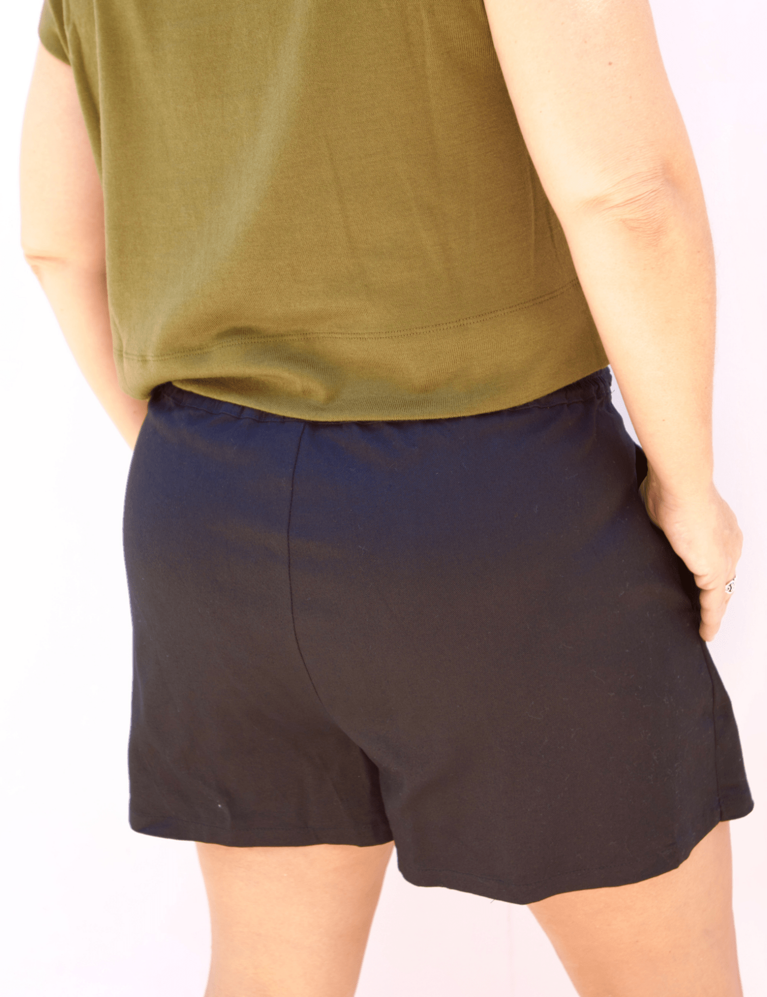 Back To Chic Wrap Skort - Pep & Punch