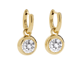 BaubleBar | 18K Gold Birthstone Drop Earrings - Pep & Punch