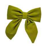 Beau Bottles | Linen Bottle Bow - Green - Pep & Punch