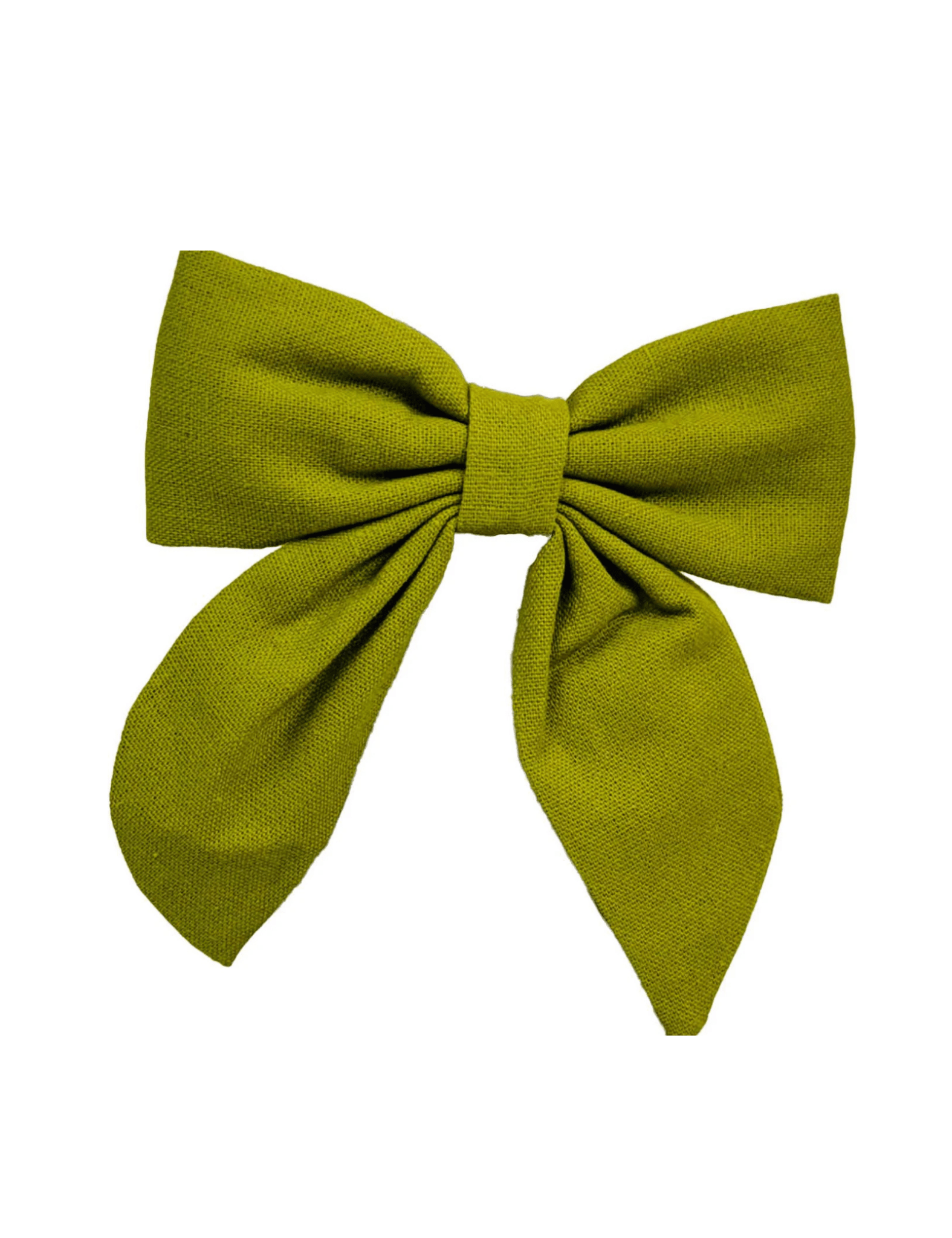Beau Bottles | Linen Bottle Bow - Green - Pep & Punch