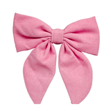 Beau Bottles | Linen Bottle Bow - Pink - Pep & Punch