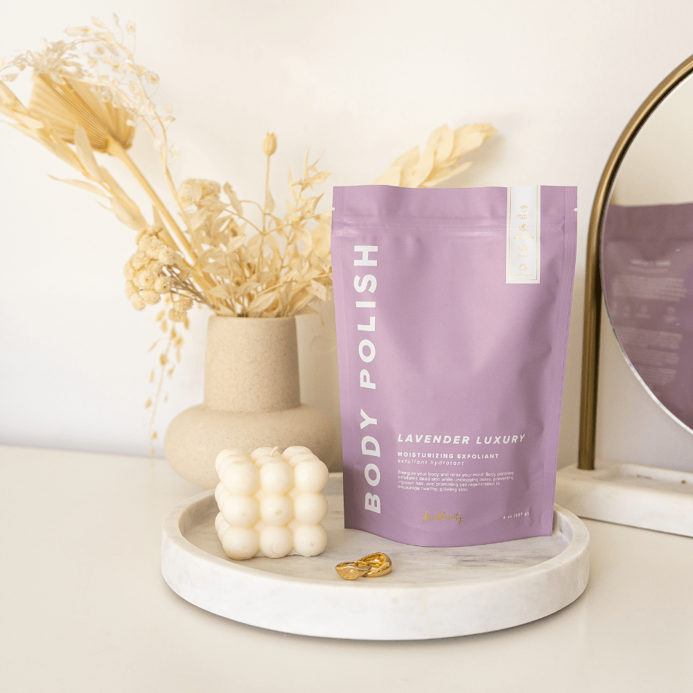 Body Polish Body Scrub - Lavender Luxury - Pep & Punch