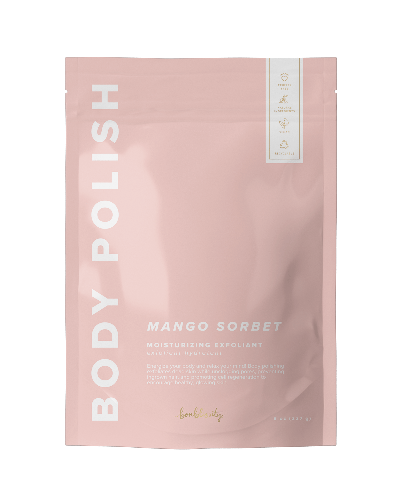 Body Polish Body Scrub - Mango Sorbet - Pep & Punch