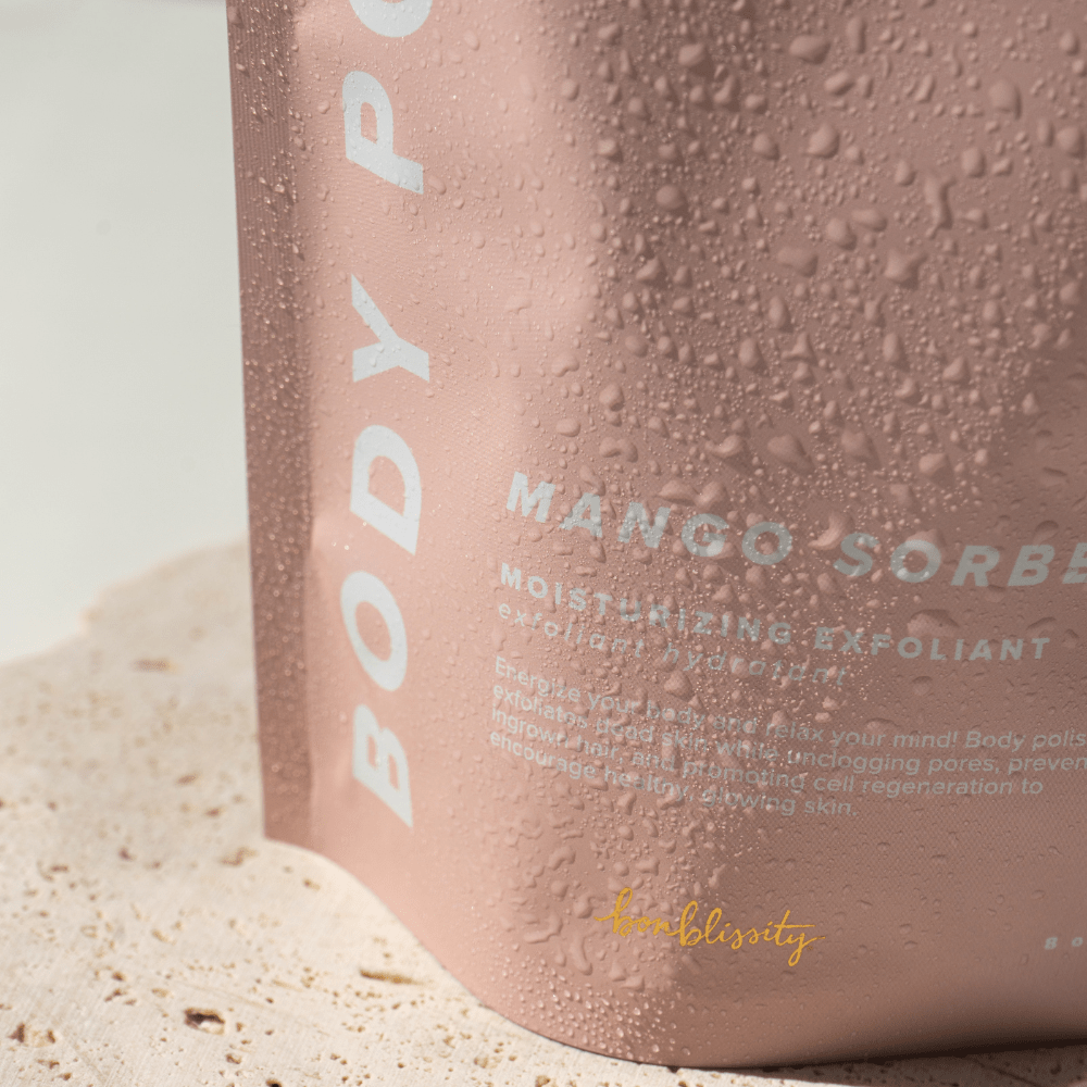 Body Polish Body Scrub - Mango Sorbet - Pep & Punch