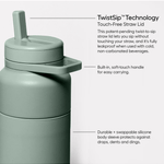Brümate | Rotera 35oz Water Bottle - Pep & Punch