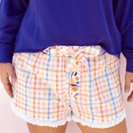 Brunch Club Gingham Boxer Shorts - Pep & Punch