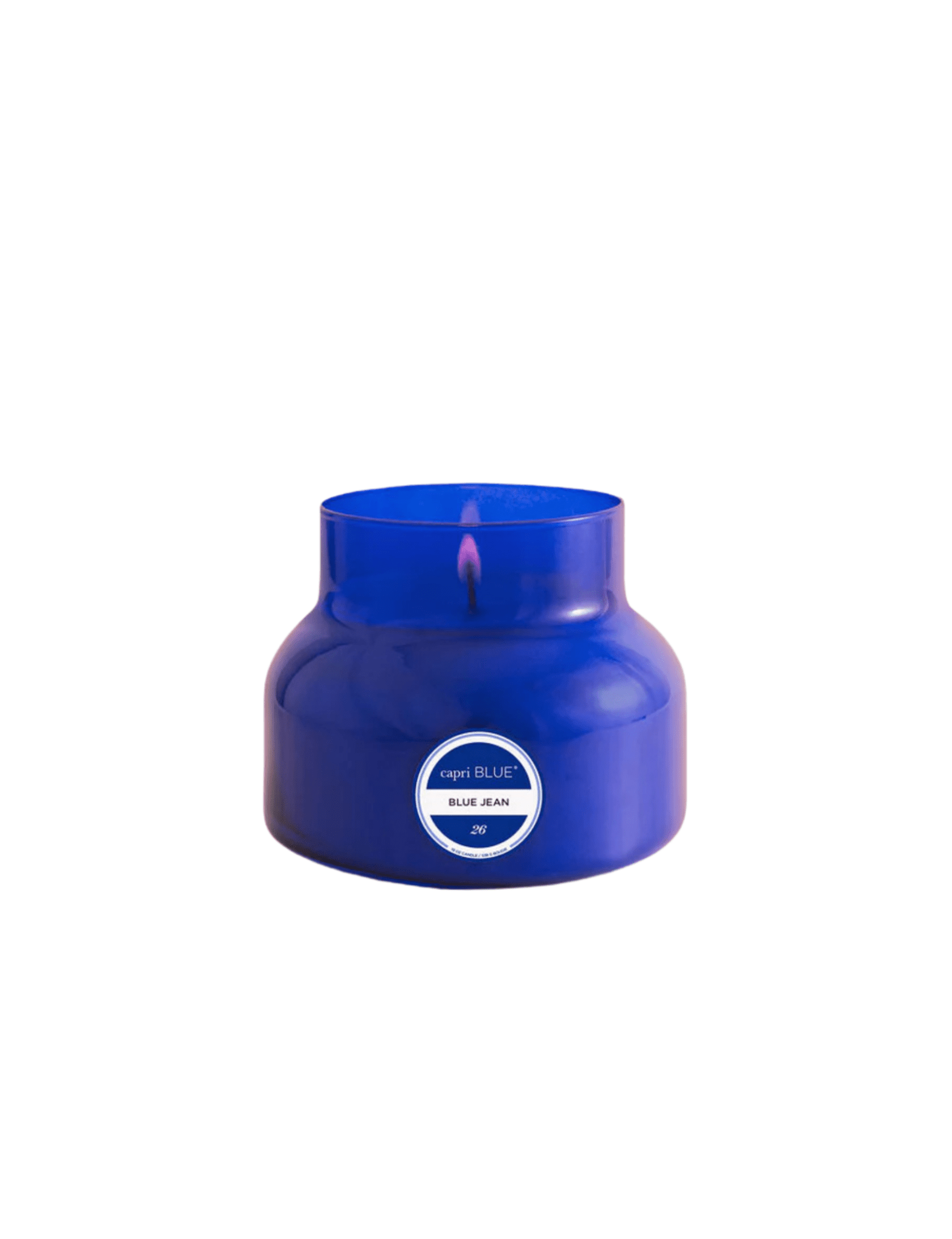 Capri Blue | Blue Jean 19 oz, Blue Signature Candles - Pep & Punch