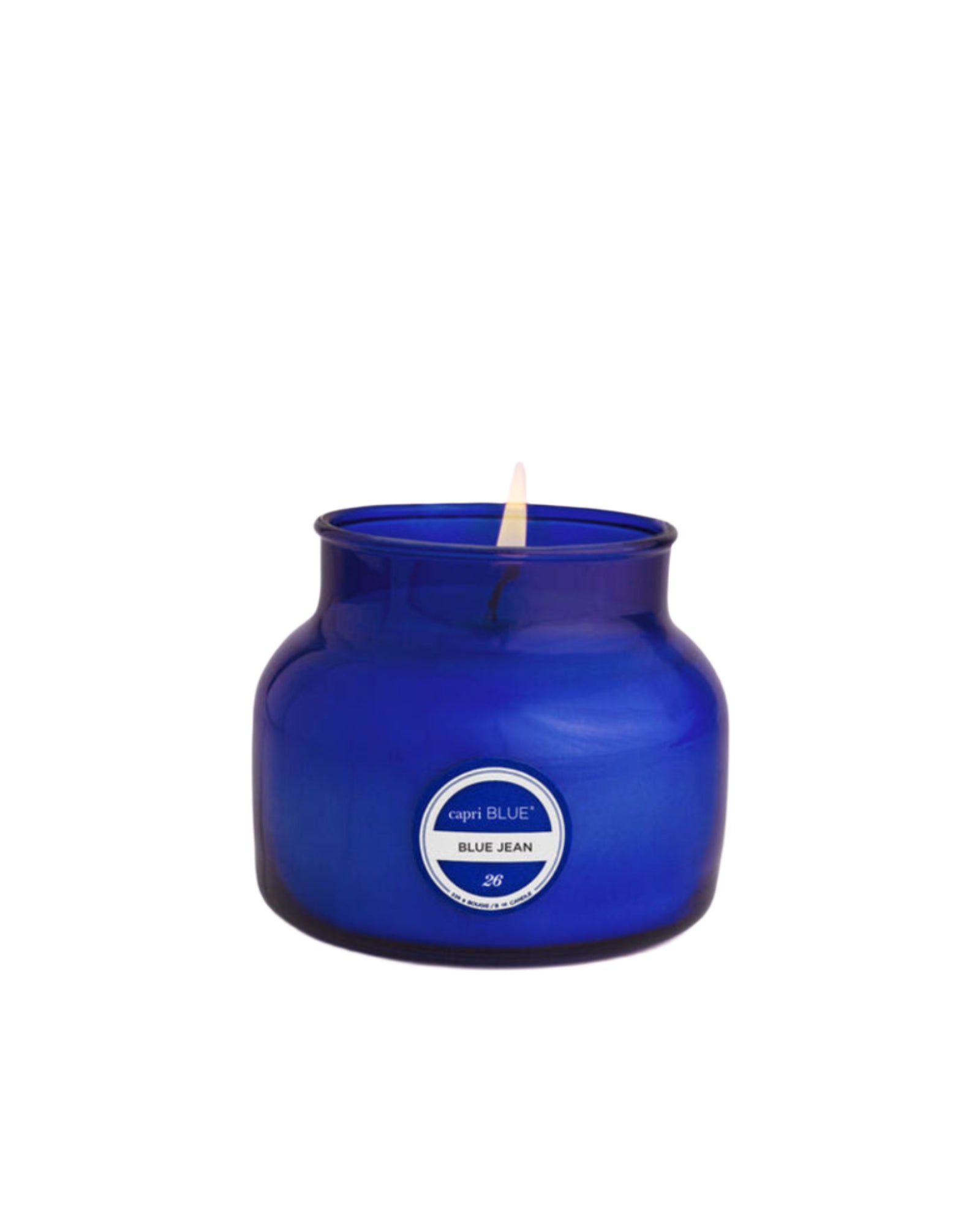 Capri Blue | Blue Jean 8 oz, Blue Signature Candle - Pep & Punch