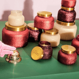 Capri Blue | Tinsel & Spice 19 oz, Glam Candle - Pep & Punch