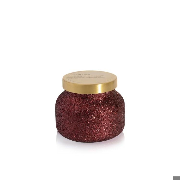 Capri Blue | Tinsel & Spice 8 oz, Glam Candle - Pep & Punch