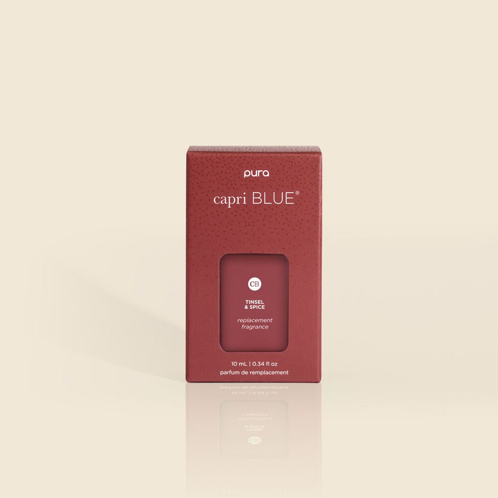 Capri Blue | Tinsel & Spice Pura Diffuser Refill - Pep & Punch