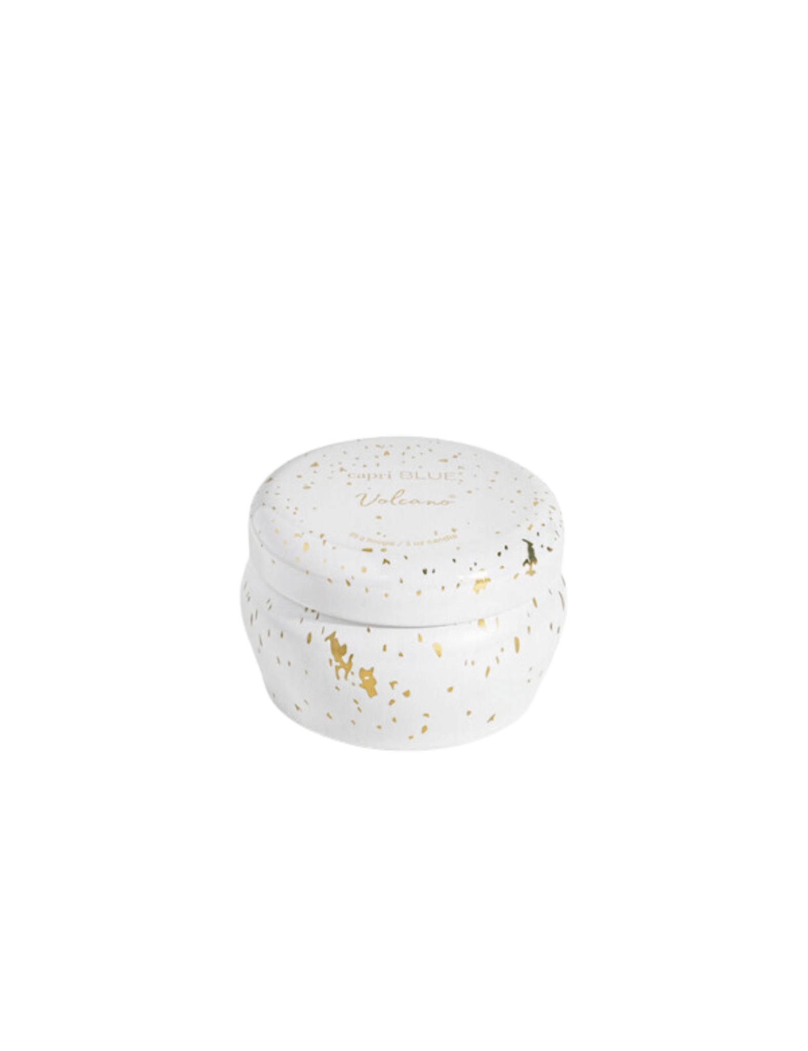 Capri Blue | Volcano 3 oz, Glimmer Travel Mini Tin Candle - Pep & Punch