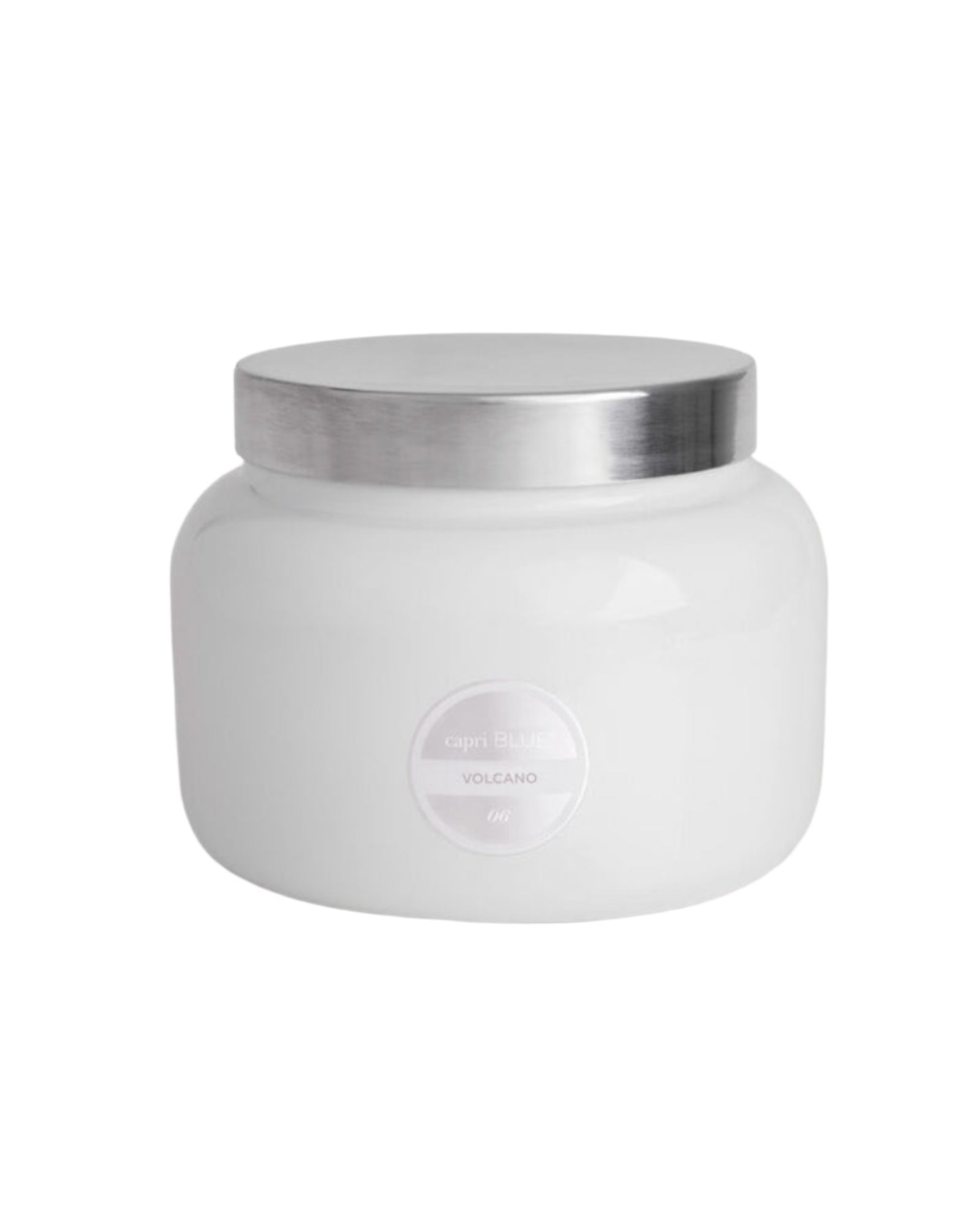 Capri Blue | Volcano 48 oz, Jumbo White Candle - Pep & Punch