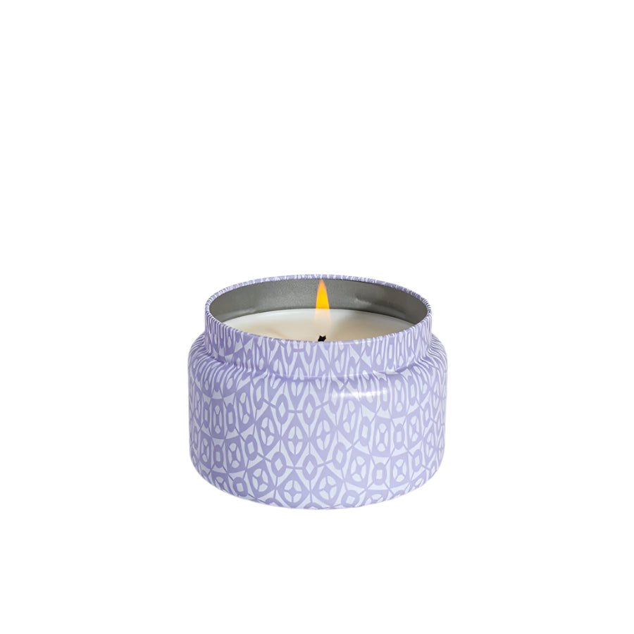 Capri Blue | Volcano 8.5 oz, Digital Lavender Printed Travel Tin Candle - Pep & Punch