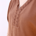 Carol V - Neck Top - Pep & Punch