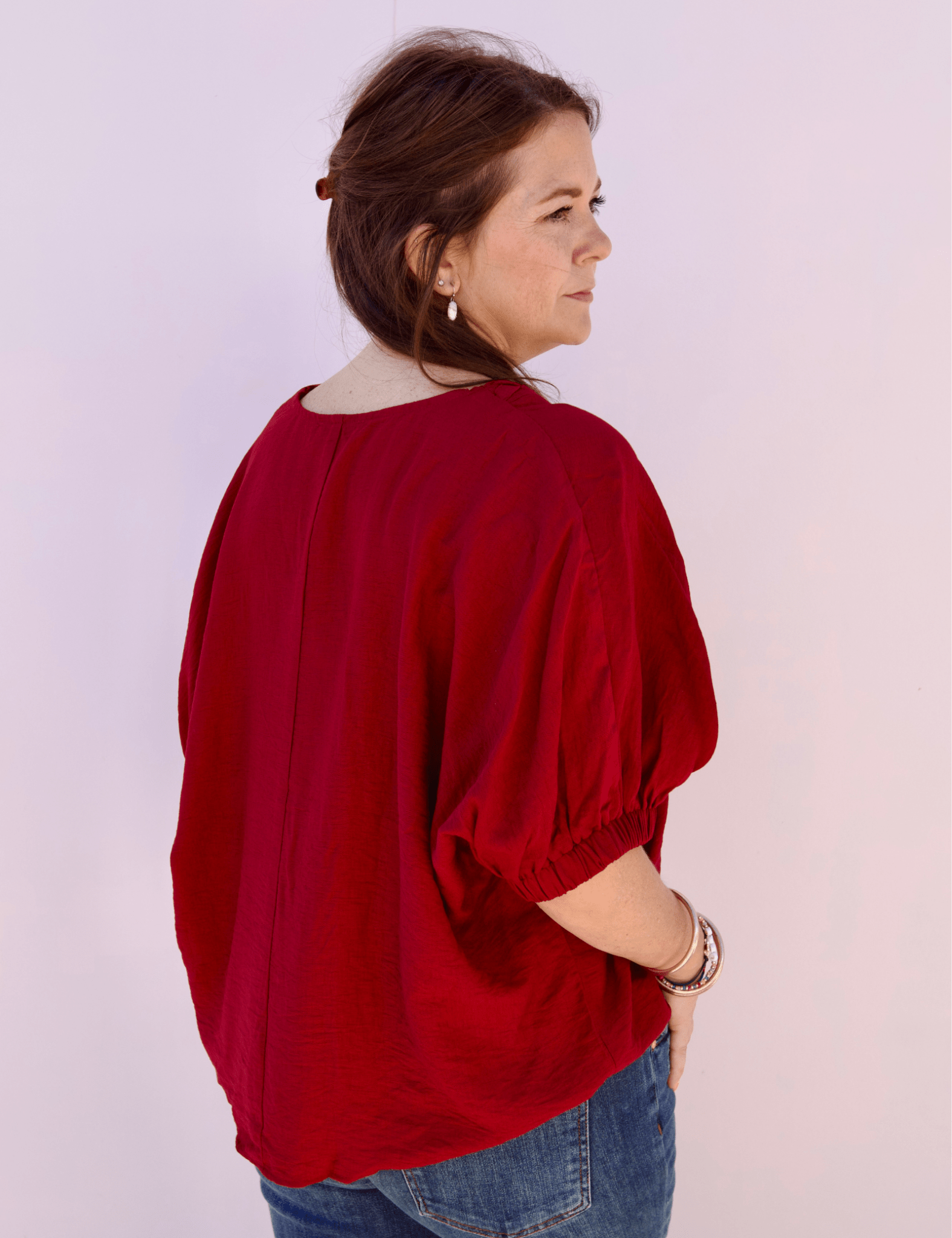 Carol V - Neck Top - Pep & Punch