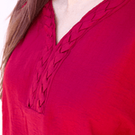 Carol V - Neck Top - Pep & Punch