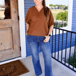 Carol V - Neck Top - Pep & Punch