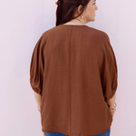 Carol V - Neck Top - Pep & Punch