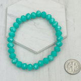 Crystal Beads Stretch Bracelet - Pep & Punch