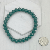 Crystal Beads Stretch Bracelet - Pep & Punch