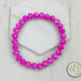 Crystal Beads Stretch Bracelet - Pep & Punch