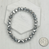 Crystal Beads Stretch Bracelet - Pep & Punch