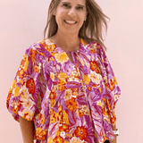 Dahlia Garden Blouse - Pep & Punch
