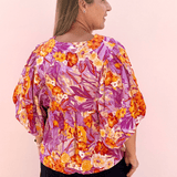 Dahlia Garden Blouse - Pep & Punch