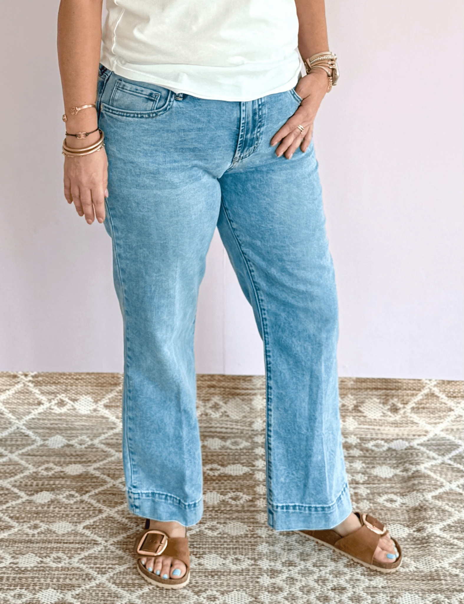 Dear John | Jeanne Mid Rise Denim Pants - Pep & Punch