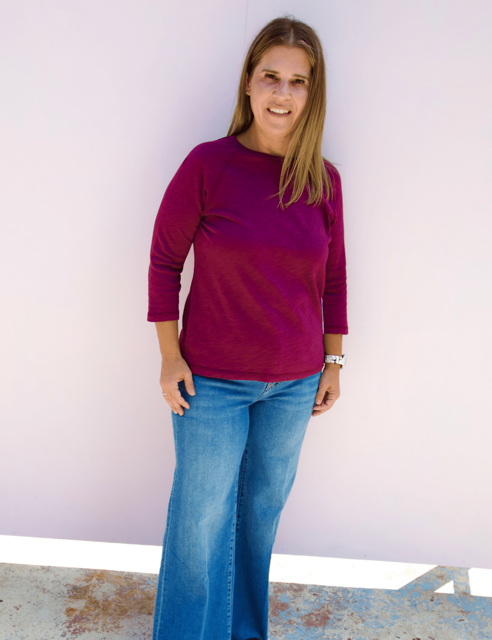 Dear John | Sonoma 3/4 Sleeve Tee - Pep & Punch