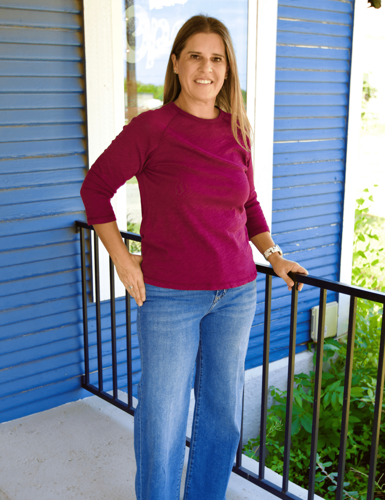 Dear John | Sonoma 3/4 Sleeve Tee - Pep & Punch