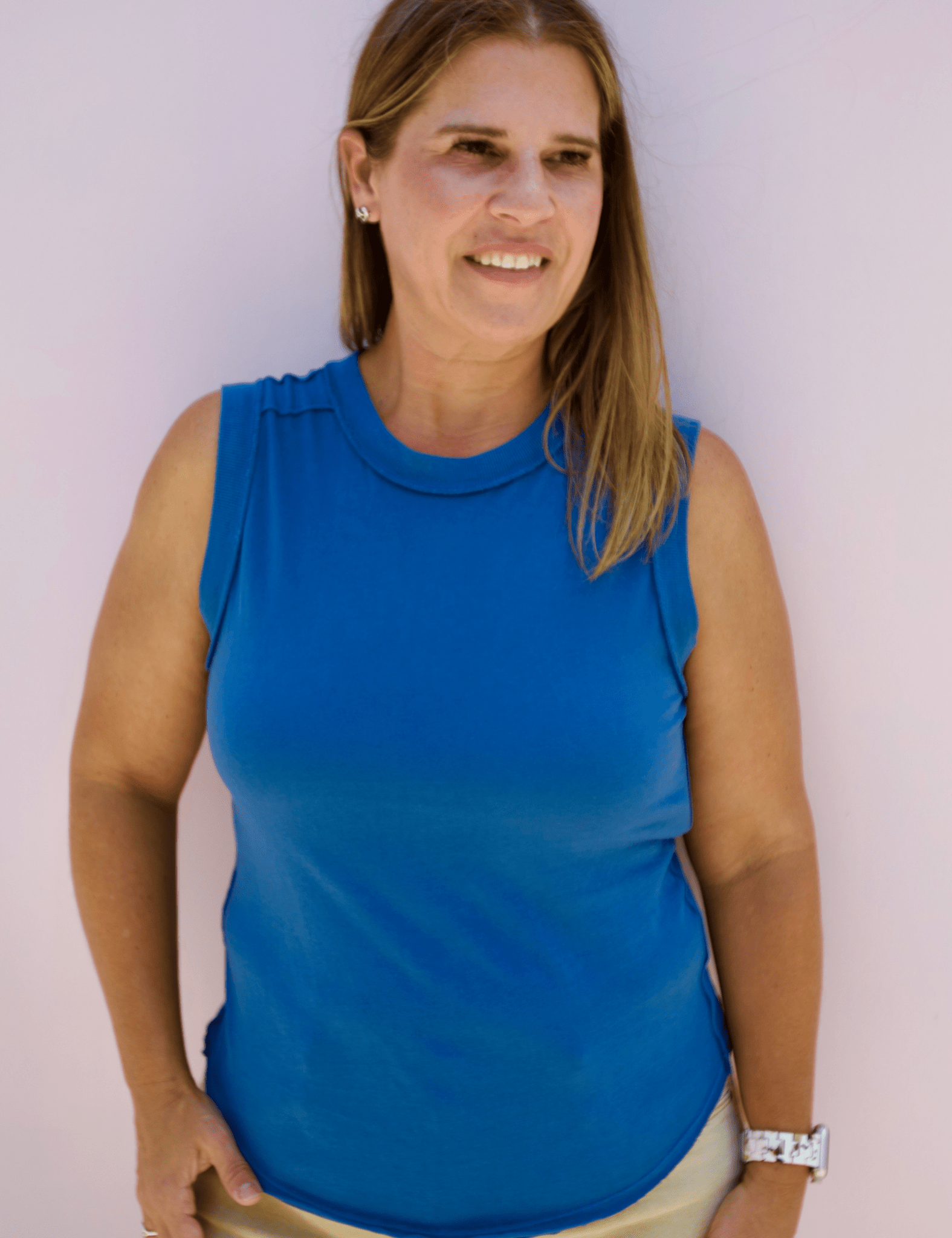 Dear John | Zo Raw Edge Tank - Pep & Punch