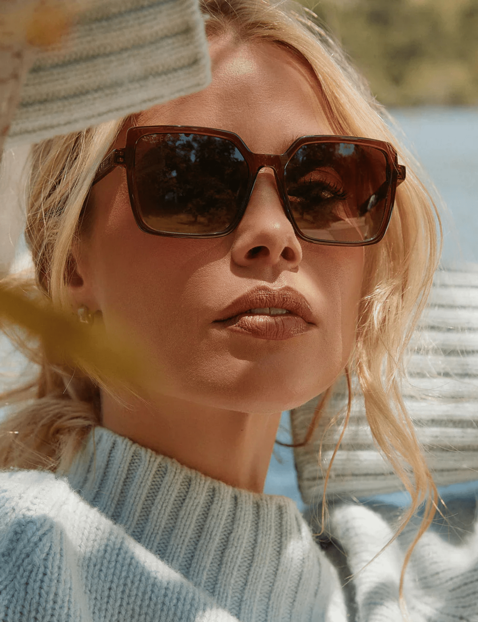 DIFF EYEWEAR | Esme Whiskey Sunglasses - Pep & Punch