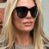 DIFF EYEWEAR | Gia Black Sunglasses - Pep & Punch