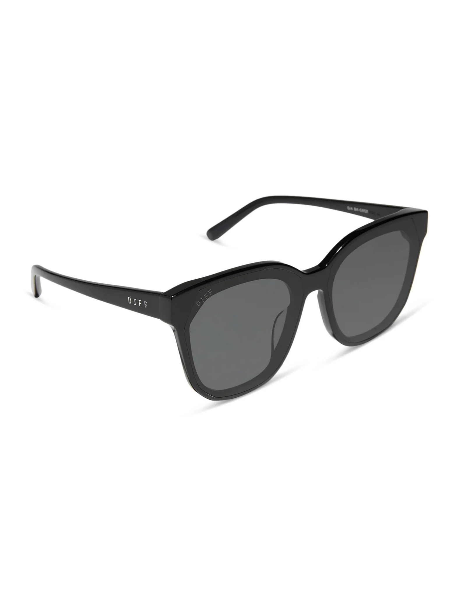 DIFF EYEWEAR | Gia Black Sunglasses - Pep & Punch