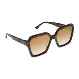 DIFF EYEWEAR | Sloane Glitter Tortoise + Brown Sunglasses Polarized - Pep & Punch