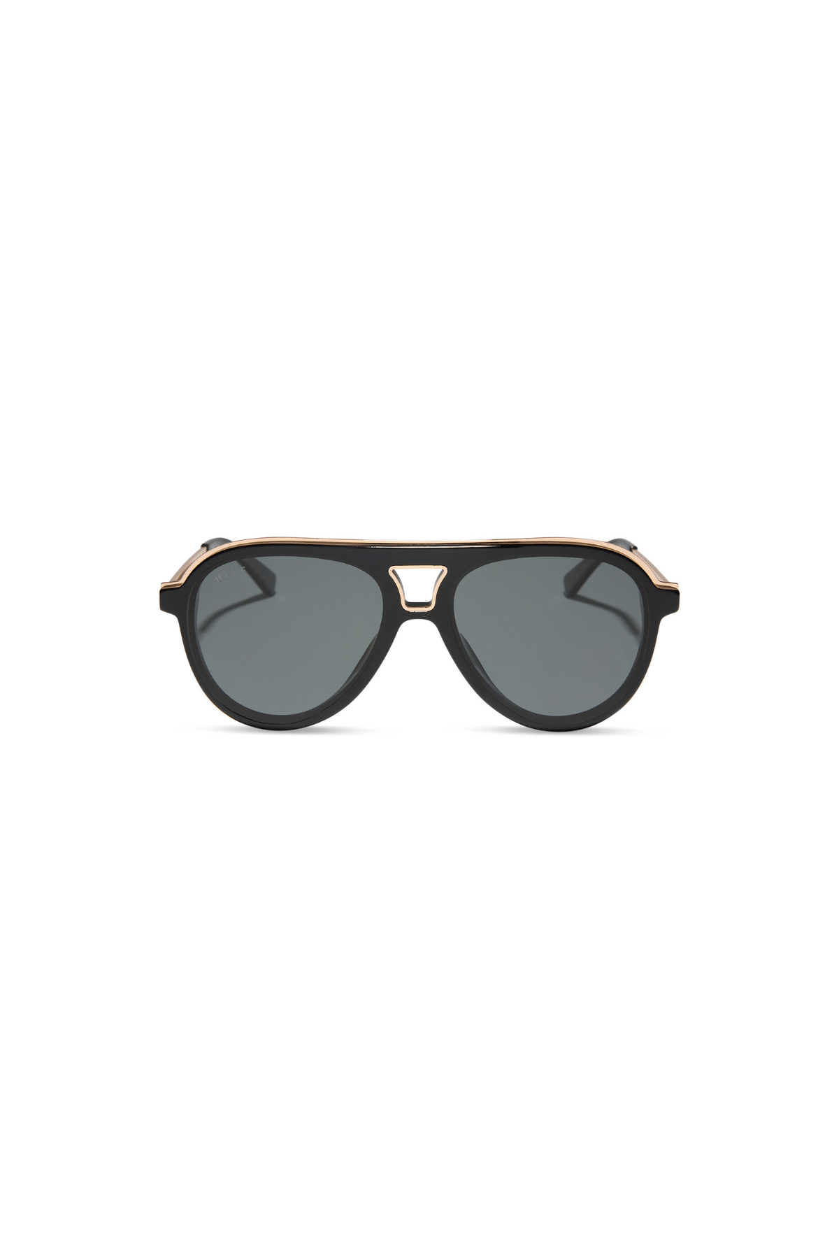DIFF EYEWEAR | Tosca III Black + Grey Polarized Sunglasses - Pep & Punch