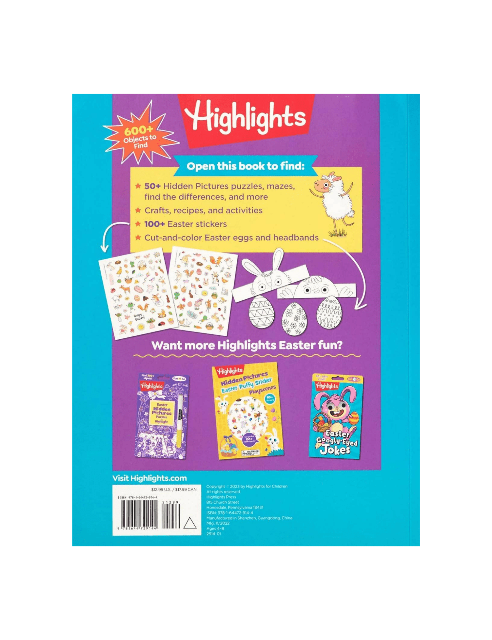 Easter Puzzles Deluxe Activity Book - Pep & Punch