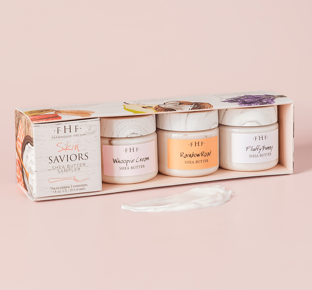 FHF Skin Saviors Shea Butter Sampler Set - Pep & Punch