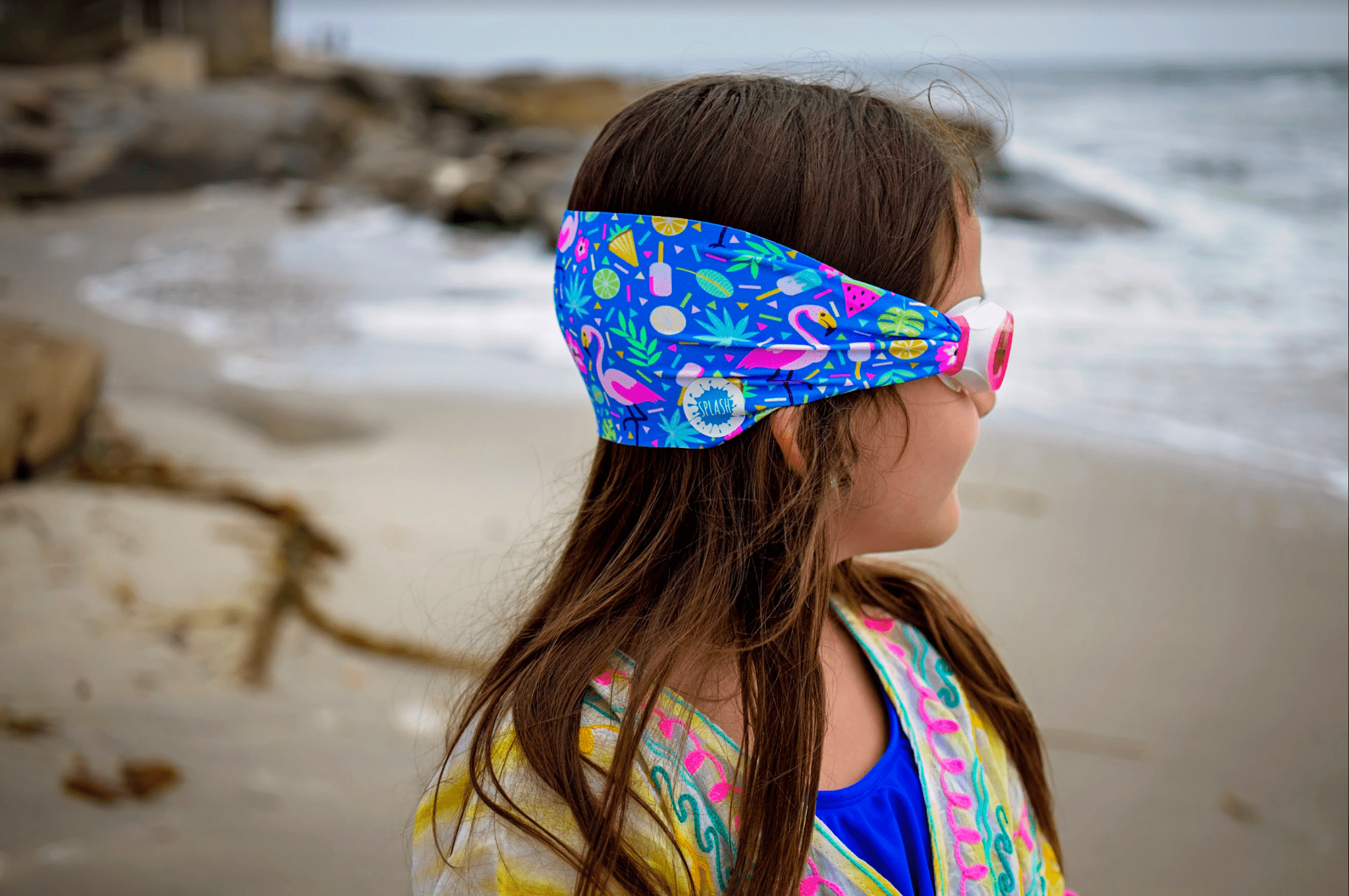 Flamingo Pop Swim Goggles - Pep & Punch
