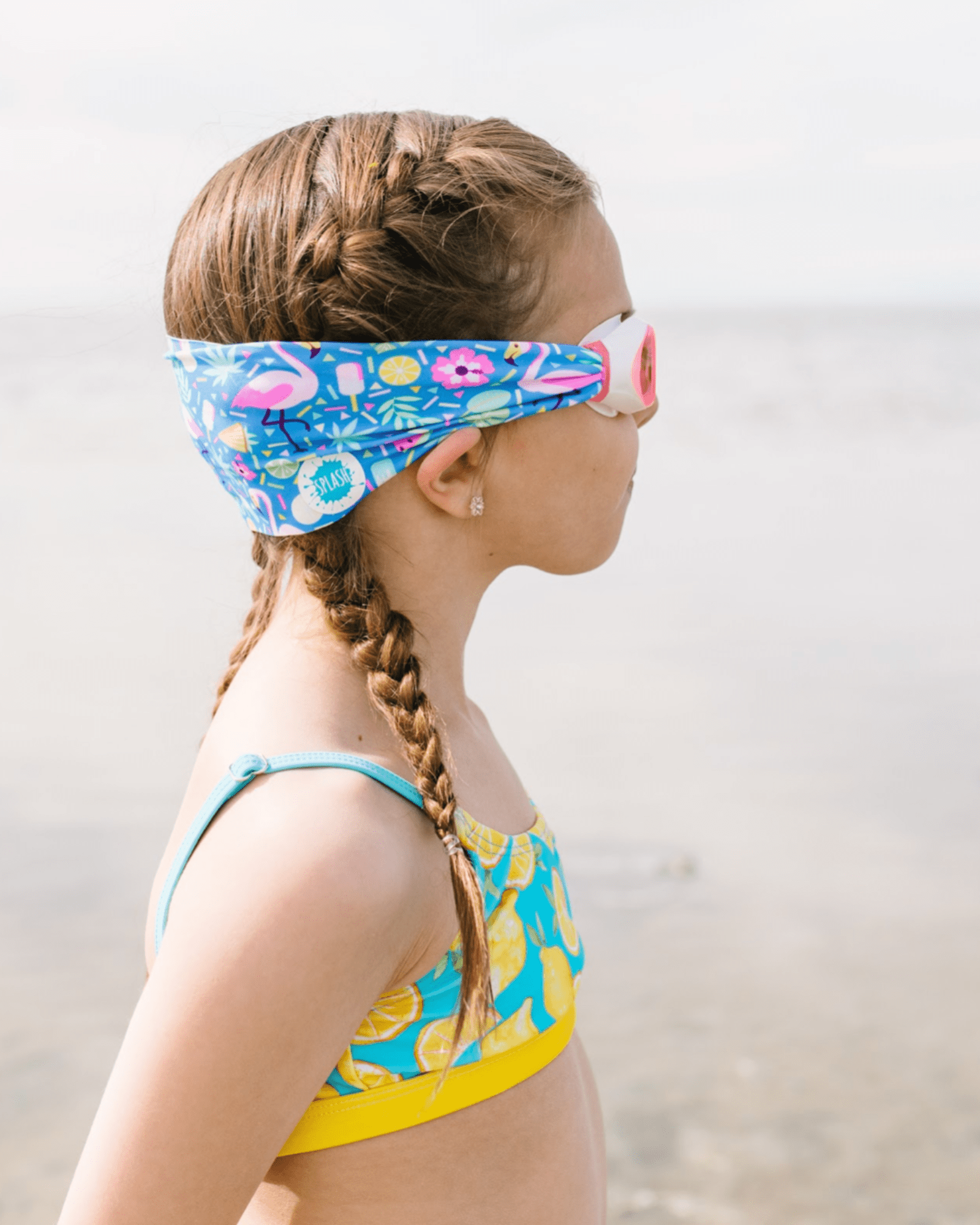 Flamingo Pop Swim Goggles - Pep & Punch