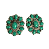 Floral Concho Post Earring - Pep & Punch