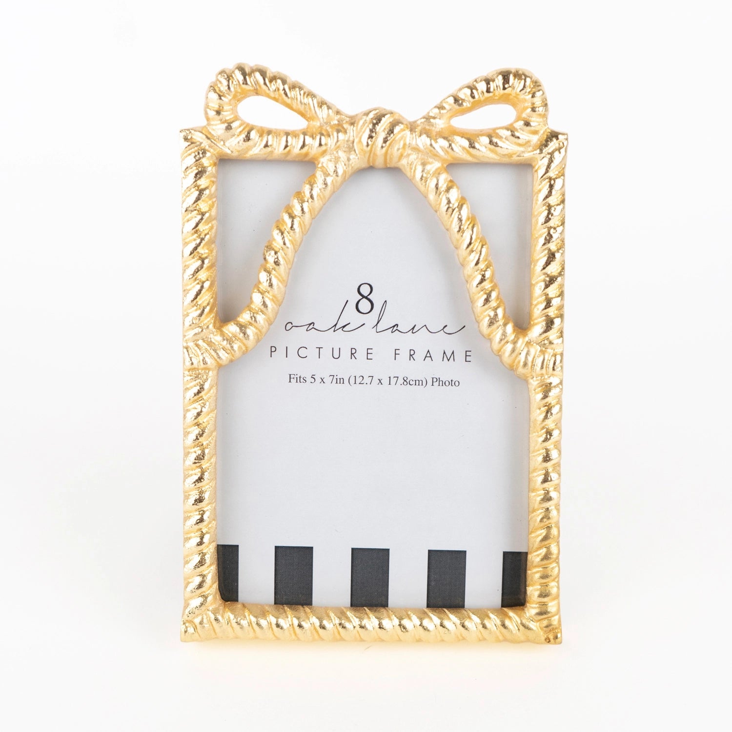 Gold Bow 5x7 Picture Frame - Pep & Punch