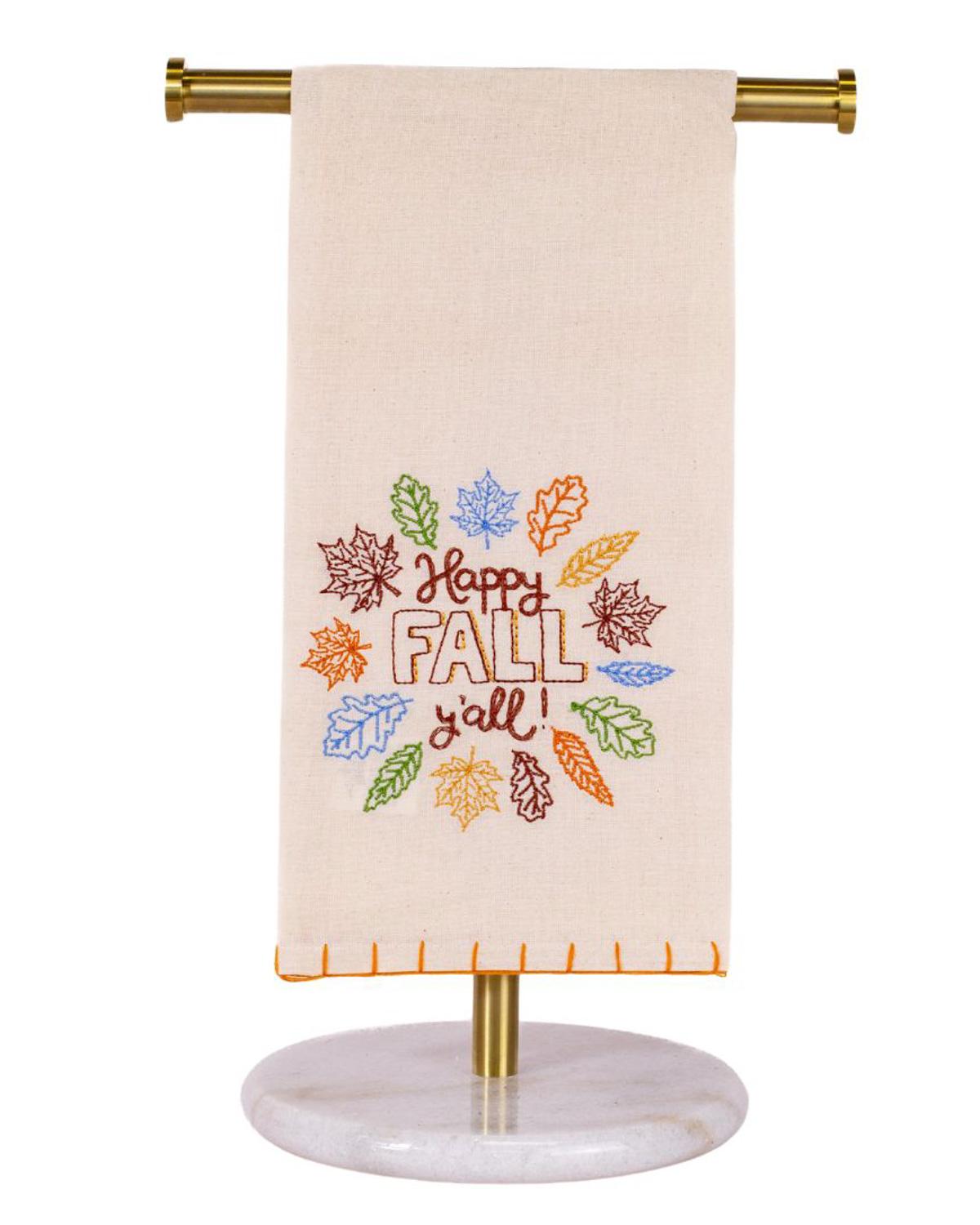 Happy Fall Y'all Hand Towel - Pep & Punch
