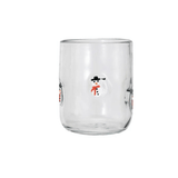 Holiday Figure Round Drinking Glass 16 oz. - Pep & Punch